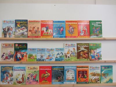 26 Bücher Kinderbücher Leselöwen erstes Lesen junge Leser