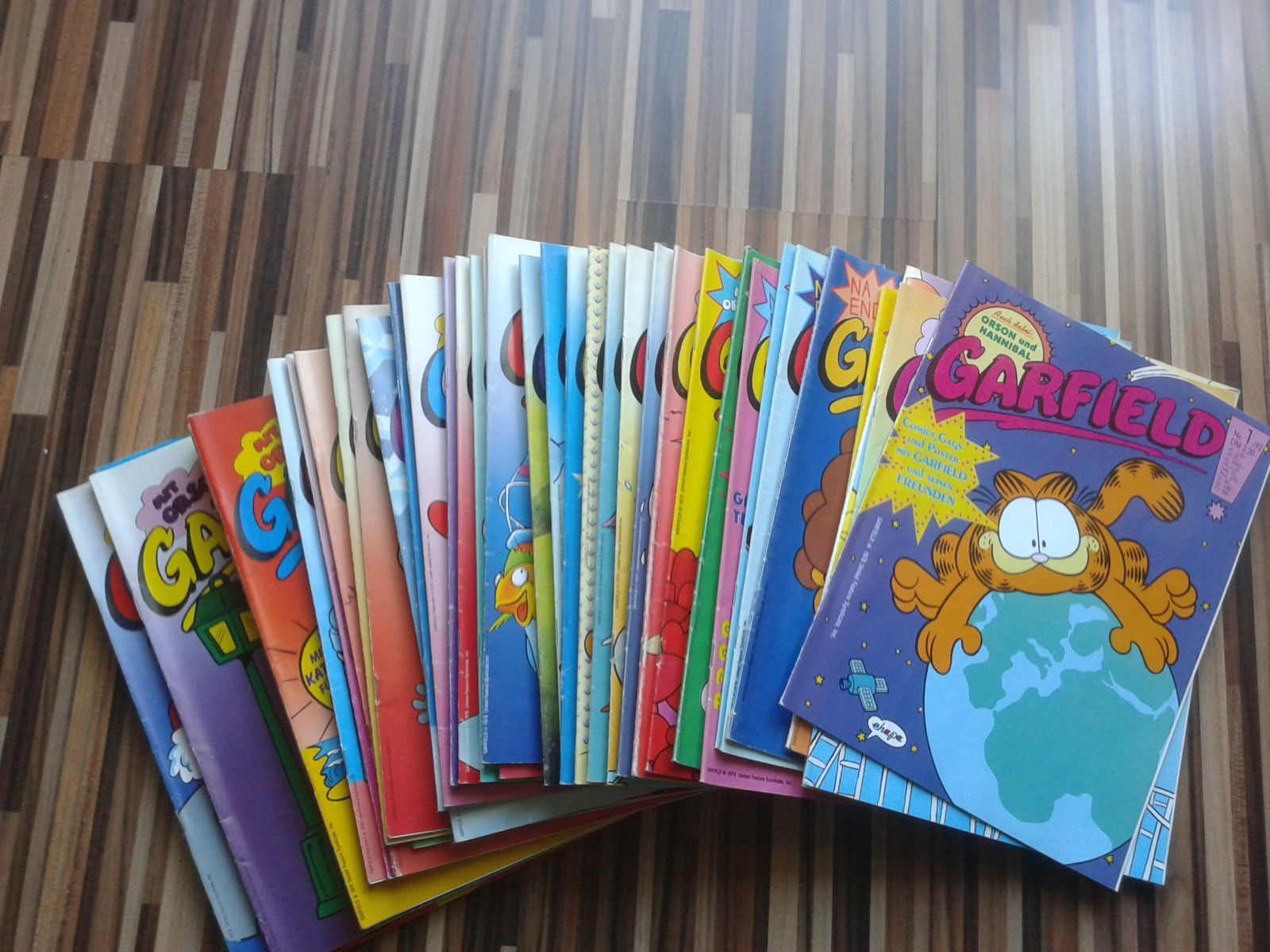 39 x Garfield Comics Comic Comic Sammlung Paket Comicsammlung