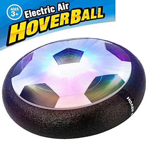 Air Power Fußball - Betheaces Hover Ball Indoor Fußball mit LED Beleuchtung, Perfekt zum Spielen in Innenräumen ohne Möbel oder Wände zu beschädigen