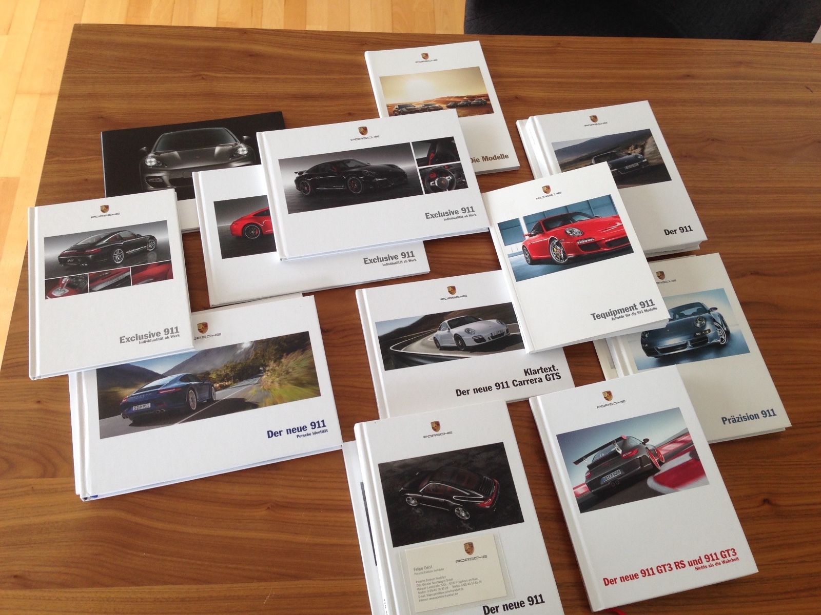 Porsche Hardcover Broschüren 997 / 991 / GT3RS / Techart / und vieles mehr