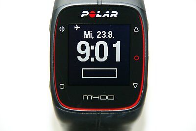 Polar M400 GPS-Laufuhr Fitness-Watch schwarz