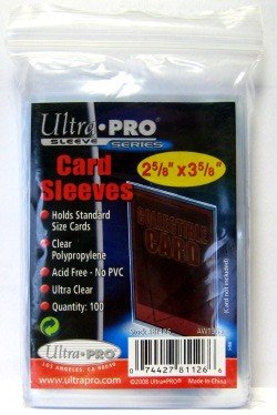 1000 Ultra Pro Soft Sleeves - 10 Packs - Ultra Clear - 3 x 4 - Magic: The Gathring - Yu-Gi-Oh!