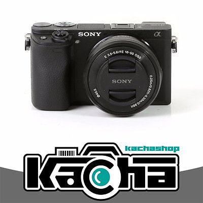 NEU Sony Alpha a6300 Mirrorless Digital Camera with 16-50mm Lens Black