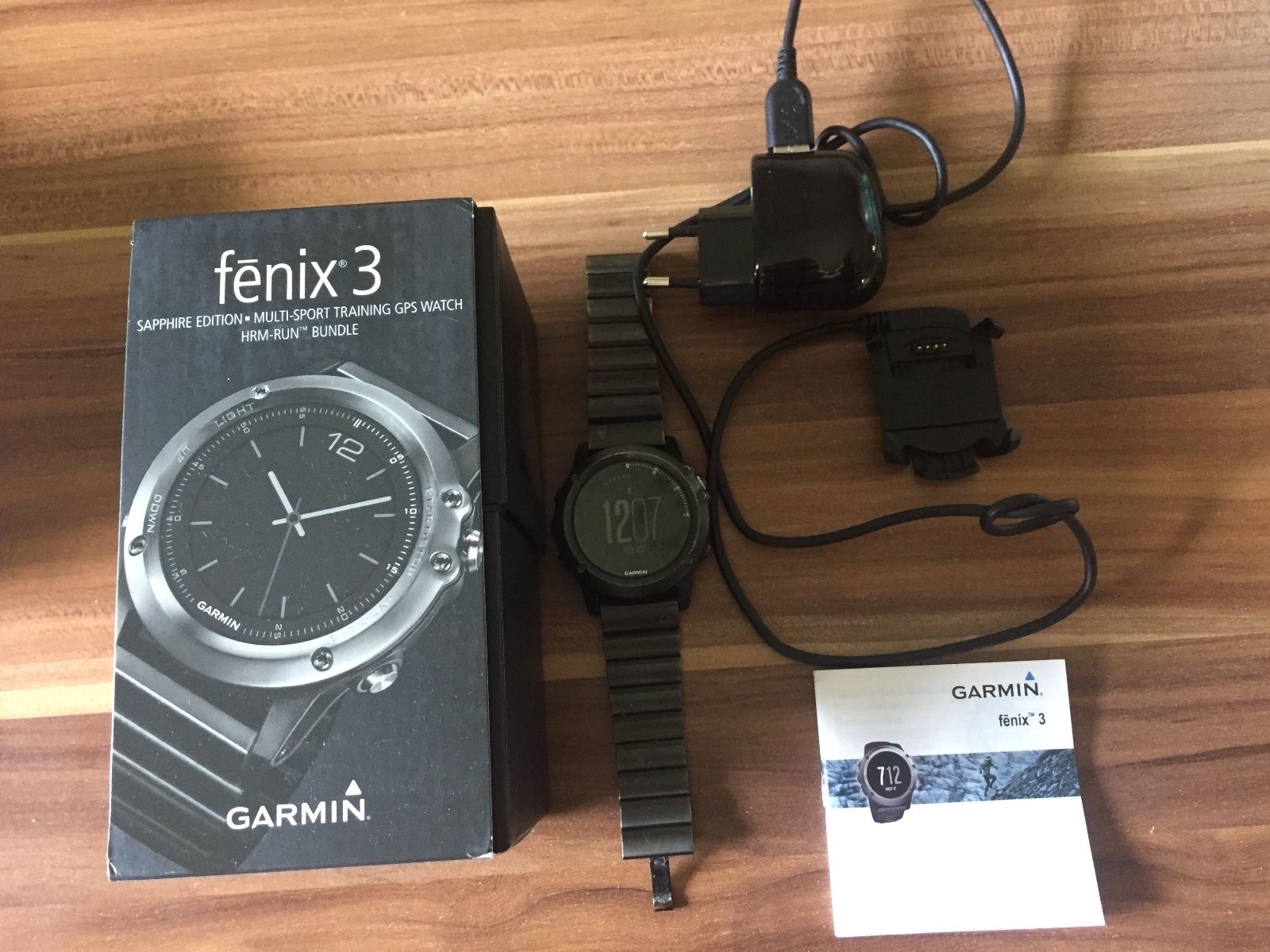 Garmin Fenix 3 saphire Edition, GPS, Activity Tracker, Pulsuhr 