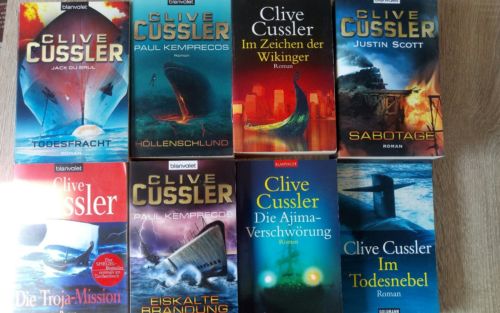 Bücherpaket Clive Cussler 