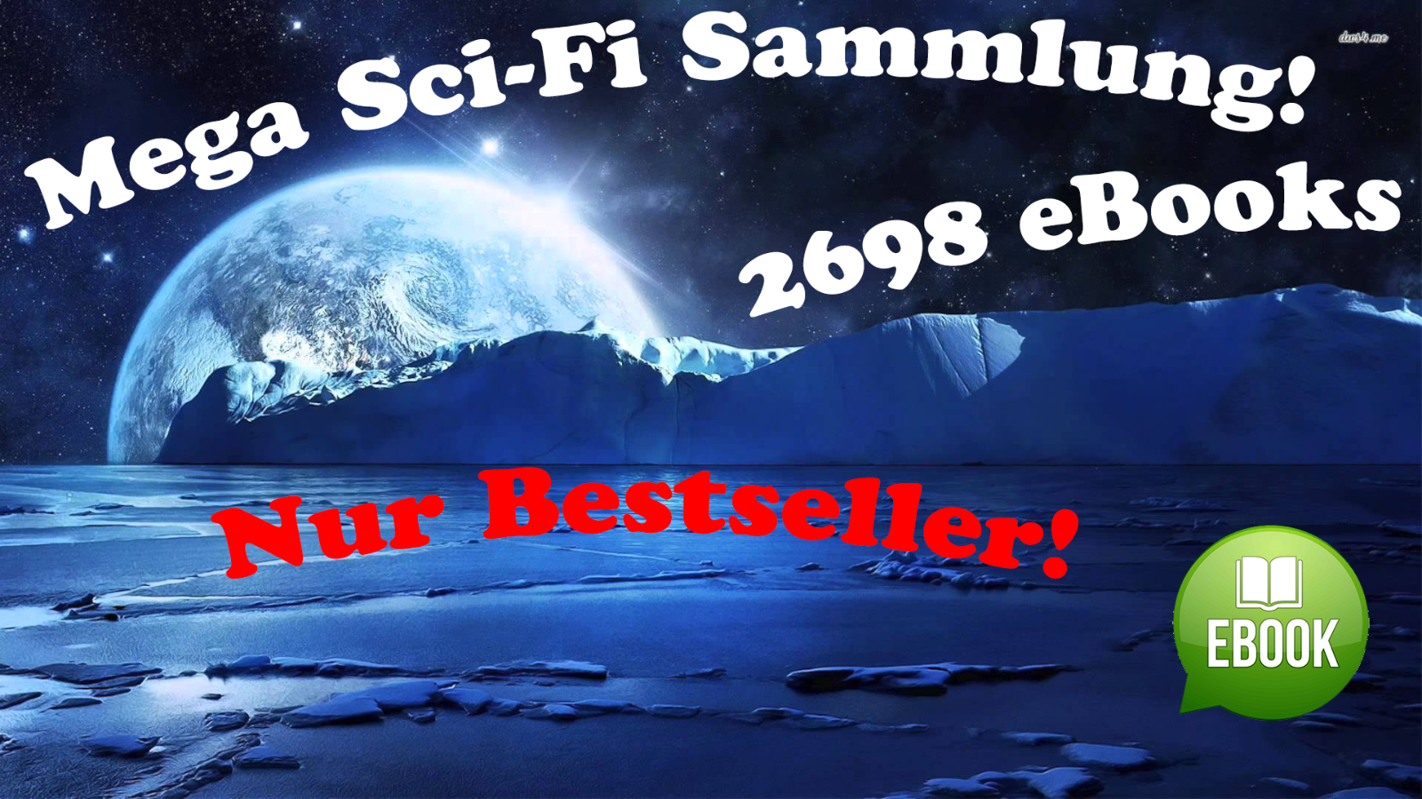 2698 eBooks - Epische Sci-Fi Kollektion