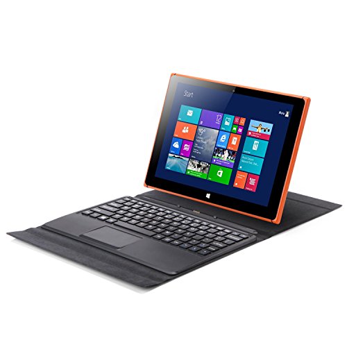 iRULU Walknbook 2 Tablet / Laptop 2-in-1 (W20) Windows 10 Notebook & Computer mit abnehmbarem Keyboard Intel Quad Core Prozessor Perfekt für Arbeit Spiele & Unterhaltung 2 + 32 GB Speicher (32GB,Orange)