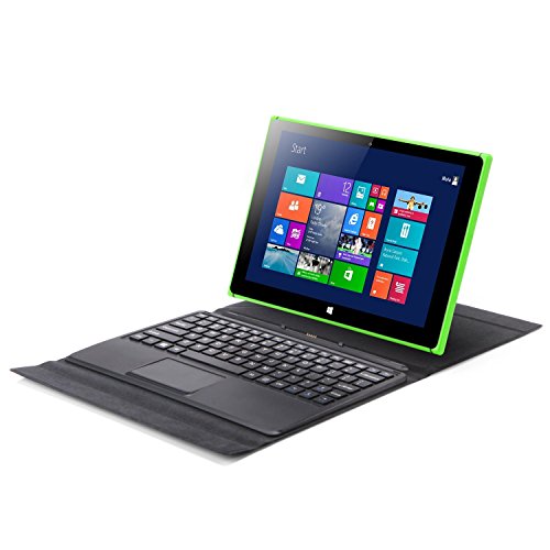 iRULU Walknbook 2 Tablet / Laptop 2-in-1 (W20) Windows 10 Notebook & Computer mit abnehmbarem Keyboard Intel Quad Core Prozessor Perfekt für Arbeit Spiele & Unterhaltung 2 + 32 GB Speicher(32GB,Grün)