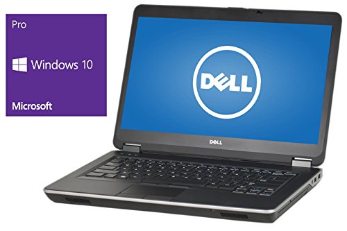 Dell Latitude E6440 Notebook | 14 Zoll Display | Intel Core i5-4300M @ 2,6 GHz | 8GB DDR3 RAM | 240GB SSD | DVD-Brenner | Windows 10 Pro vorinstalliert (Zertifiziert und Generalüberholt)