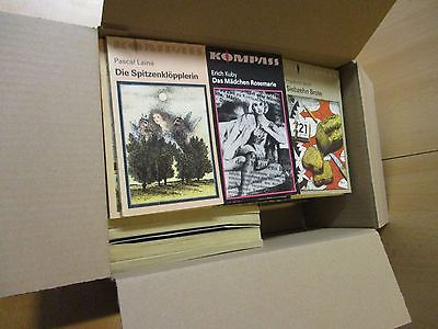 40 Kompass Taschenbücher Neues Leben Romane Erzählungen Paket Sammlung DDR