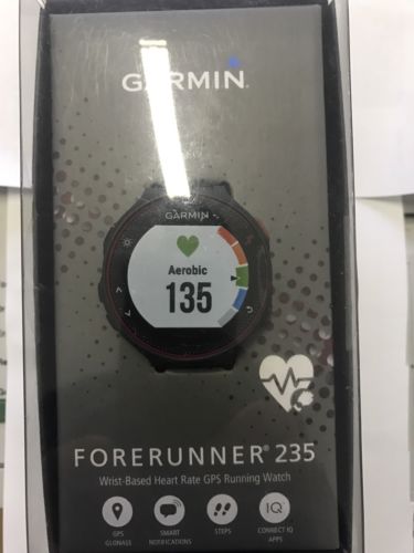 Garmin Forerunner 235 GPS Laufcomputer Smartwatch Herzfrequenz NEU OVP Rot