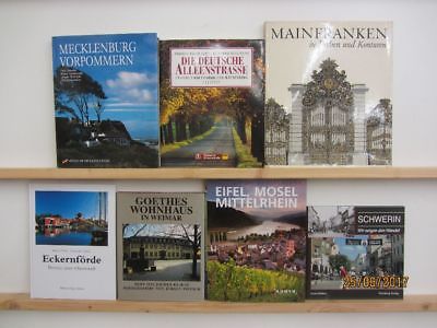 24 Bücher Bildbände Deutschland deutsche Bundesländer deutsche Städte