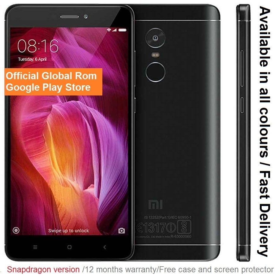 Xiaomi Redmi Note 4x 64GB Smartphone 5.5