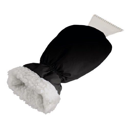 Hama Eiskratzer Handschuh (Flauschiges Innenfutter, Umschließender Gummizug, Mit Eisbrecherkante)