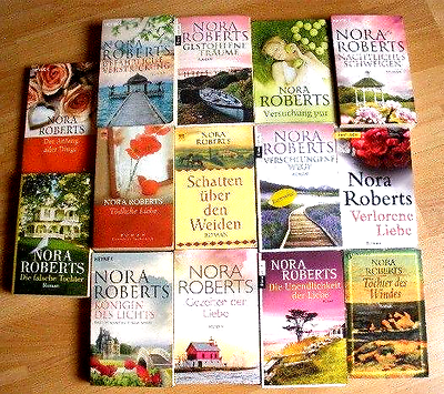 14 Nora Roberts Bücher- Frauenromane