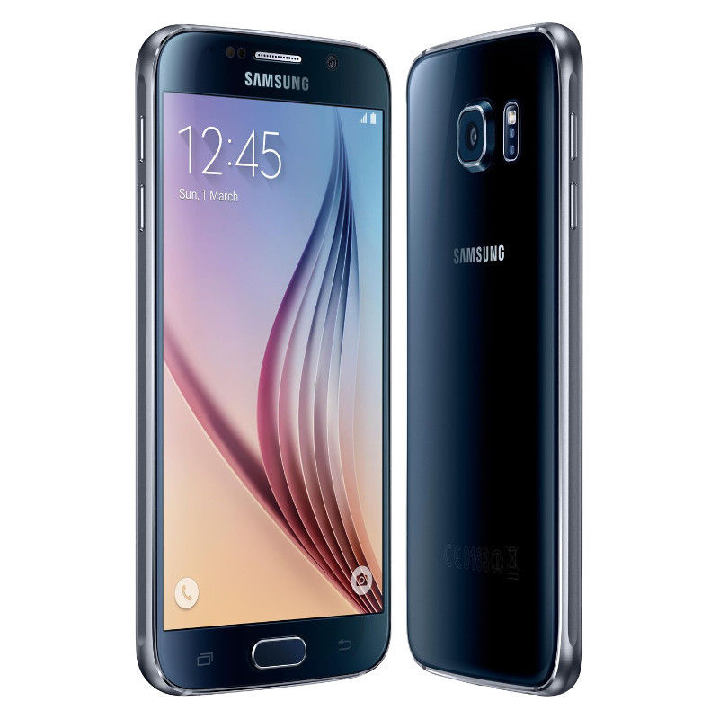 Samsung Galaxy S6 - 32GB - Schwarz (Ohne Simlock) Smartphone