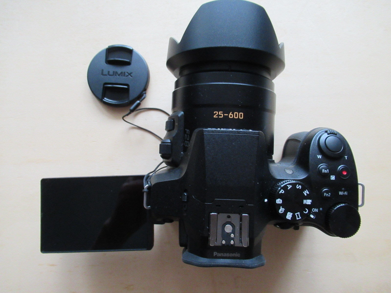 Panasonic LUMIX DMC-FZ300 12.1 MP Digitalkamera - Schwarz