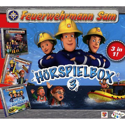 Kinder-hörspiel - Feuerwehrmann Sam-Hörspiel Box 3 - (CD)