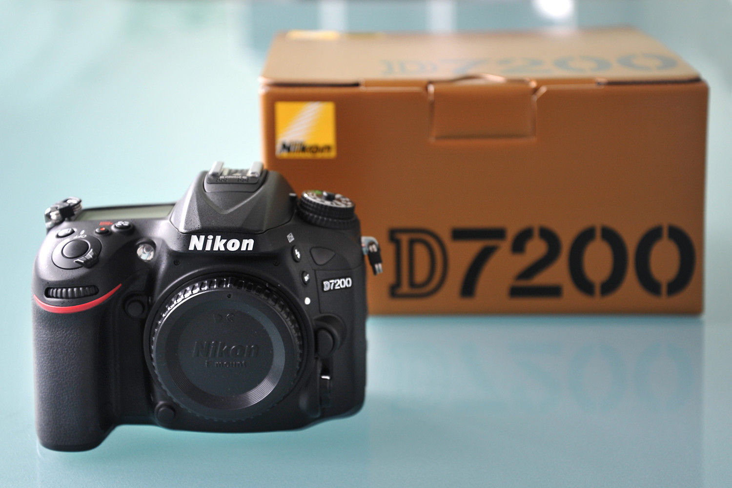 Nikon D7200 Body, wie neu, nur 1.649 Auslösungen