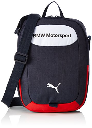 PUMA Bmw Motorsport Portable Umhängetasche, Team Blue-Puma White, 30 x 25 x 3 cm