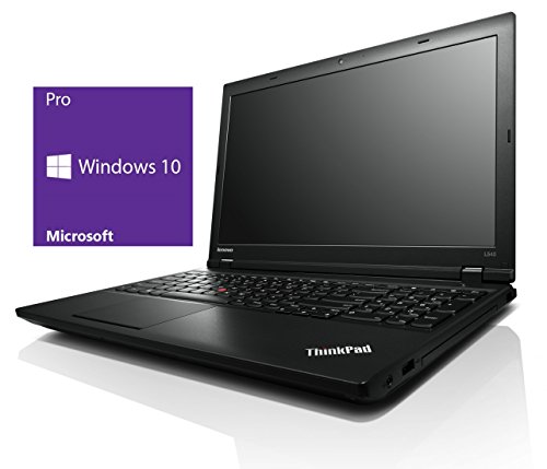Lenovo Thinkpad L540 Notebook | 15.6 Zoll Display | Intel Core i5-4300M @ 2,6 GHz | 8GB DDR3 RAM | 500GB HDD | DVD-Brenner | Windows 10 Pro vorinstalliert (Zertifiziert und Generalüberholt)