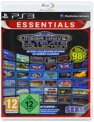 PS3 Sega Mega Drive Ultimate Collection 40 Spieleklassiker NEU&OVP Playstation 3