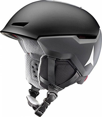 Atomic, Damen/Herren All Mountain Ski-Helm, Revent + LF, Live Fit, Größe L, Kopfumfang 59-63 cm, Schwarz, AN5005448L