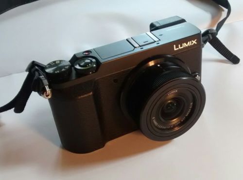 Panasonic LUMIX GX80K 16.0MP - Kit mit 12-32mm Objektiv und Schutzhülle