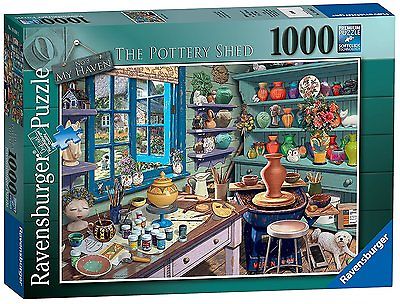 RAVENSBURGER PUZZLE*1000 TEILE*MY HAVEN 3*THE POTTERY SHED*RARITÄT*NEU+OVP