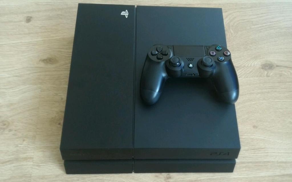 Sony PlayStation 4 - 500 GB Black Console PS4 ***Good Used Condition***