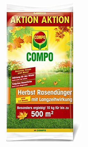 COMPO Herbst Rasendünger mit Langzeitwirkung 10 kg
