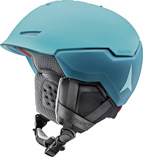 Atomic, Damen/Herren All Mountain Ski-Helm, AMID-Technologie, Revent + AMID, Live Fit, Größe S, Kopfumfang 51-55 cm, Blau, AN5005446S