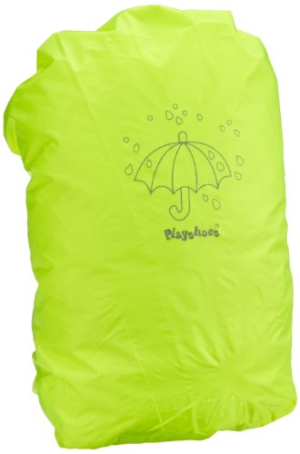 Playshoes Regenhülle, Regenschutz, Regenhaube für Schulranzen und Rucksäcke, Signalfarbe, mit Aufbewahrungstasche
