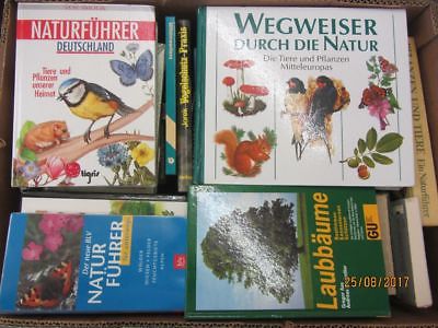 59 Bücher Naturführer Bestimmungsbücher Pflanzen Tiere Mineralien Pilze u.a.