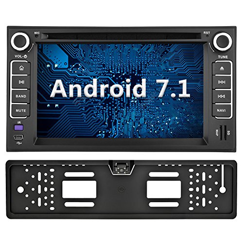 YINUO 6.2 Zoll 2 Din Android 7.1.1 Nougat 2GB RAM Quad Core Autoradio Moniceiver DVD GPS Navigation 7 Farbe Tastenbeleuchtung für KIA SORENTO / SPORTAGE/ SEDONA / STAR / CARNIVAL / CEED / CERATO / CARENS / OPTIMA / MAGENTIS / MORNING / PICANTO / LOTZE / R