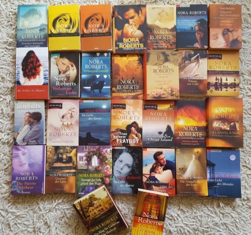 Nora Roberts 30 Romane , Bücherpaket, Büchersammlung, Liebesromane 