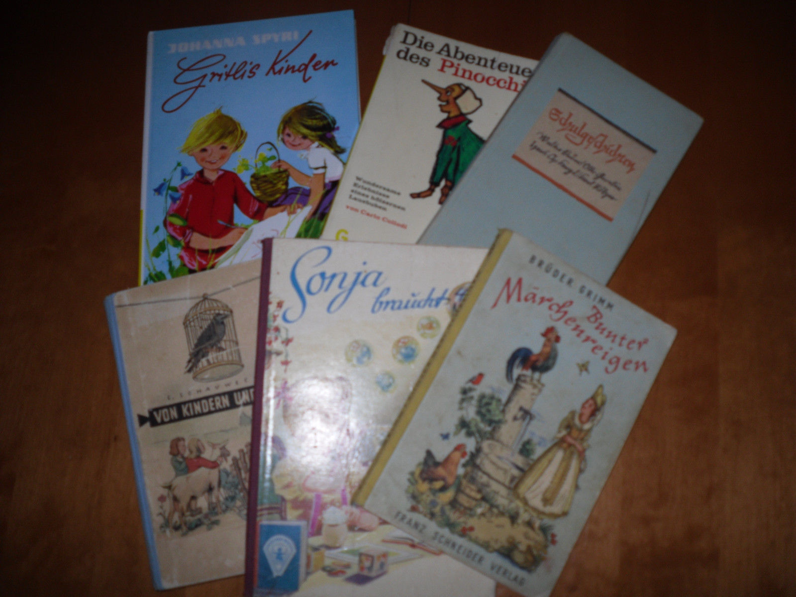 6 alte kinderbücher 1936 1966 Märchen sammeln