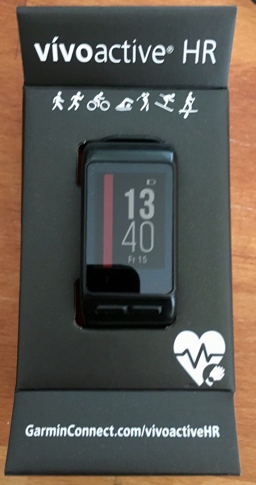 Garmin Vivoactive HR XL - Smartwatch - Fitnesstracker