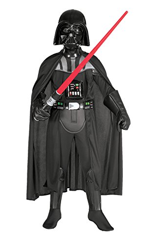 Rubies 3882014 - Darth Vader Deluxe Child Kostüm, M