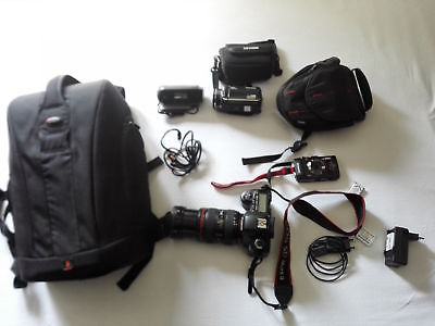 Canon EOS 5D Mark II 21.1MP Digitalkamera - Schwarz (Kit mit EF L USM 24-70mm...