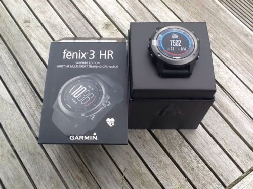 Garmin Fenix 3 HR Saphir GPS Multisportuhr