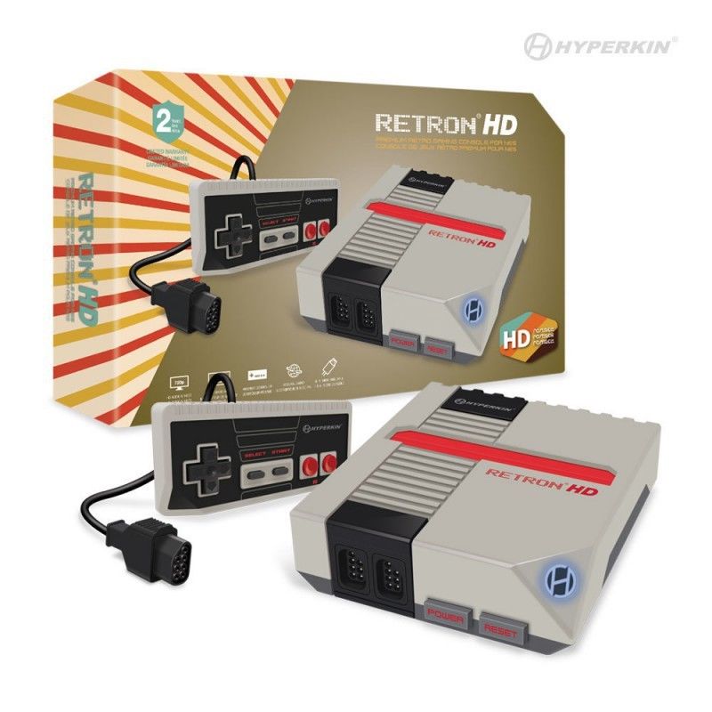 RetroN 1 HD Konsole - spielt Nintendo NES Classic Spiele (NEU & OVP)