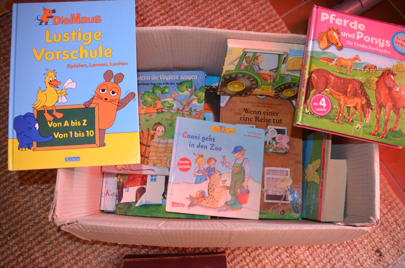 Tolles Paket mit 32 tollen Kinderbücher bunter Mix