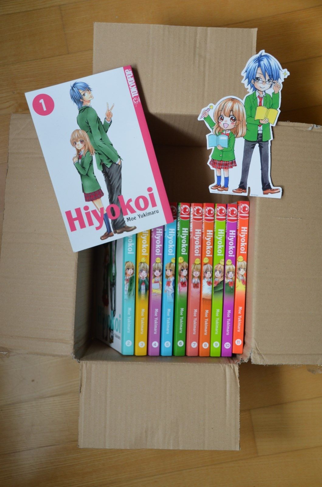 Hiyokoi von Moe Yukimaru, erschienen im Tokyopop Verlag 11 Bände 1-11