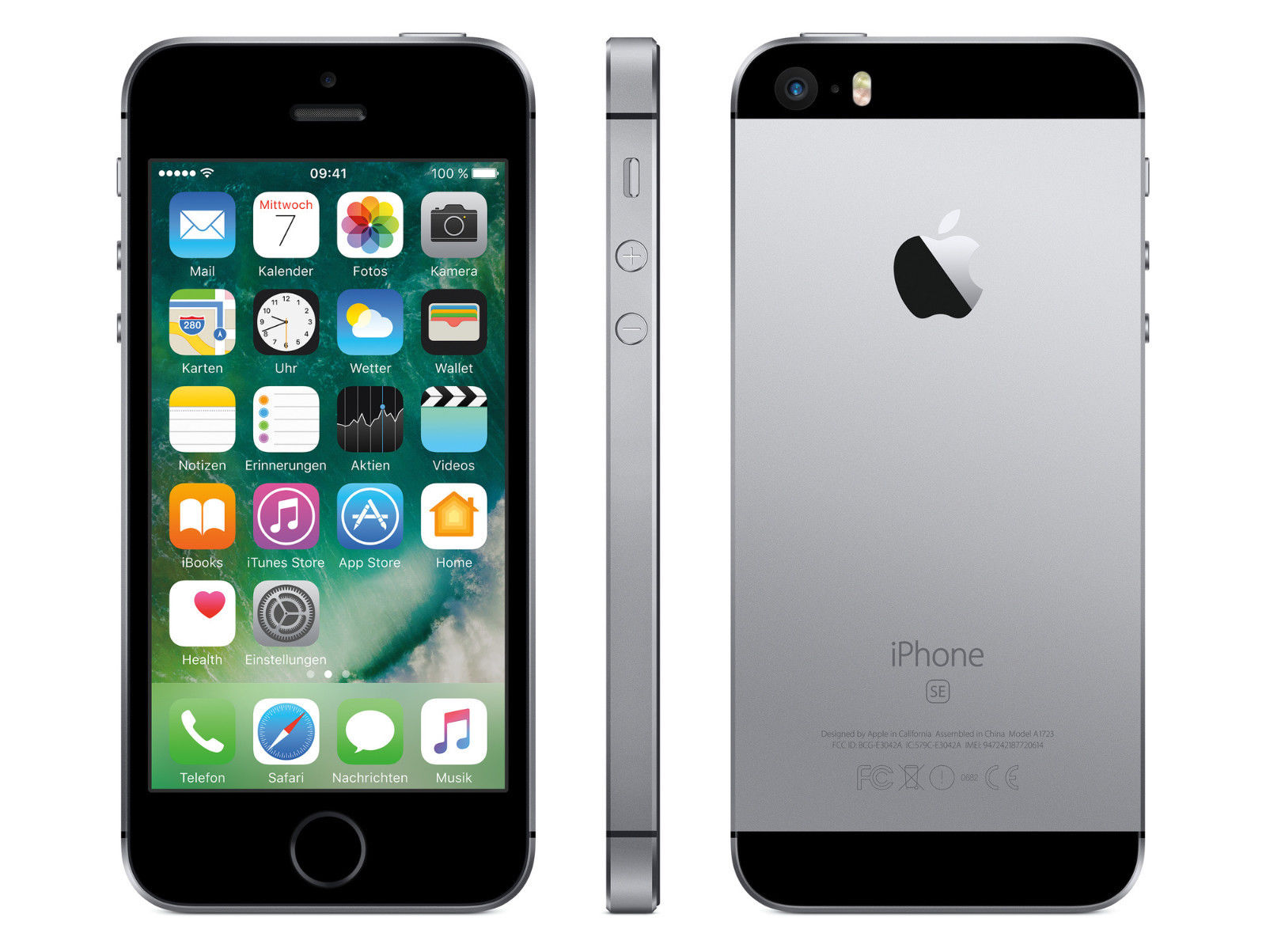 Apple iPhone SE - 32GB - Spacegrau - (ohne SIM-Lock) - WOW - Händler