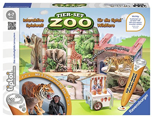 Ravensburger 00732 - tiptoi Tier-Set Zoo