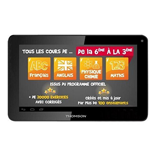 Thomson TEO-QD10BK8E Tablet Touchscreen 10 (8 GB, Android 5.1, WLAN, schwarz)