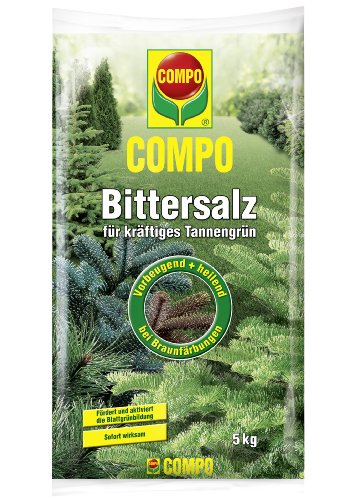 COMPO Bittersalz, Gartendünger für kräftiges Tannengrün, 5 kg