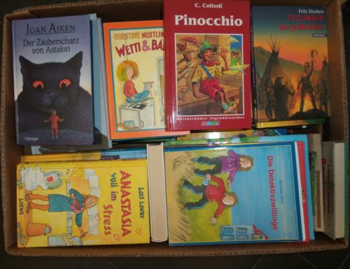 Bücherkiste / Sammlung  Kinderbücher Jugendbücher 74 Stück