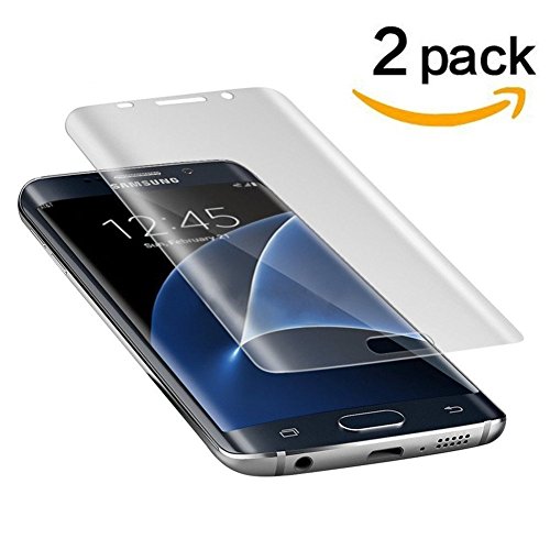 Samsung Galaxy S7 edge Panzerglas Duott Anti-Luftblase HD-Qualität Displayschutzfolie 9H Panzerglas 0,22mm Panzerglasfolie Für Galaxy S7 edge Schutzfolie [Vollständige Abdeckung][2 stück]